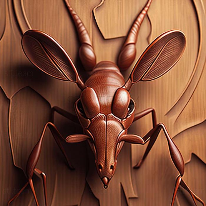 3D model Camponotus aethiops (STL)
